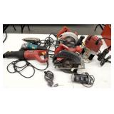 Power Tool Assort-Circular Saws, Router, etc