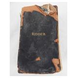 Antique-Kidder's Architects & Builders Pocket Book