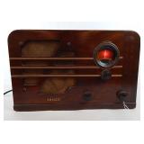 Philco Art Deco Table Radio c1937 WORKS!