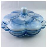 1940's Duncan & Miller Glass Co. Opalescent Dish