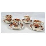 Vtg Enoch Wedgwood Tunstall Ltd Demitasse Set