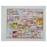Philadelphia Phillies Baseball Newspaper Montage