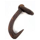 Vintage Heav Duty Cast Iron Utility J Hook
