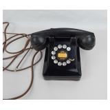 Vtg Western Electric Rotary Desk Telephone
