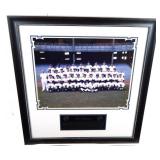 Vtg 1961 NY Yankees Team Photo-Matted, Framed