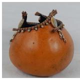 Handcrafted Decorative Gourd Bowl
