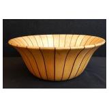 Vintage Wooden Tulip Serving Bowl - Dansk