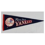 NY Yankees MLB Baseball Felt Pennant Cooperstown