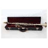 Vtg Pedler Co Metal Clarinet Instrument