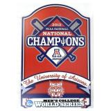 2012 NCAA Baseball AZ National Champs Wood Sign