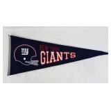 NY Giants NFL Football Felt Pennant