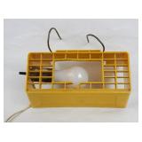 Vintage Plastic Cage Trouble Light
