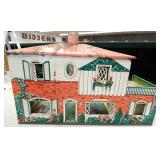 Vintage T. Cohn Tin Litho Metal Dollhouse