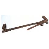 Vintage Cast Iron Wire Fence Stretcher