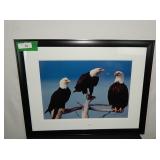 Signed Photo Thomas Mangelsen 'Bald Eagles'