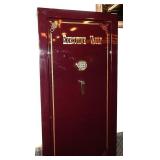 Executive Vault Burgundy Gun-Valuables Safe