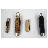 Collection of (4) Pocket Knives