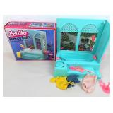 1975 Barbie Beauty Bath & Original Box USED