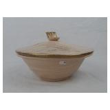 Vtg Cali Orig MCM Ceramic Covered Serving Dish