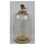 Large Clear Glass Jug w/ Finger-Loop Handle