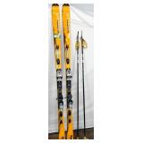 Salomon XScream Series Skies, Excel Winner Poles