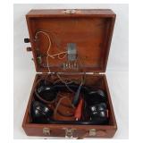 Vtg Portable Field Telephone or Testing Device