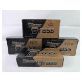 4 Boxes Of CCI Blazer Brass 9mm Ammunition