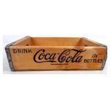 Vintage Coca-Cola Los Angeles Wooden Crate