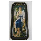 Vintage 1973 Coca-Cola Metal Serving Tray