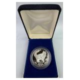 1991 Isle of Man 1oz .999 Fine Silver Crown Coin