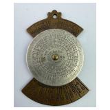 RARE 1888 Perpetual Calendar -William K David