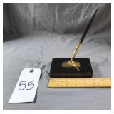 Sheaffers Marble Base Desk Top Fountain Pen Holder