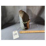 Primitive Scoop, Galvanized w/wood handle