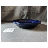Fiesta Ware Ceramic Pie Baker in Cobalt Blue