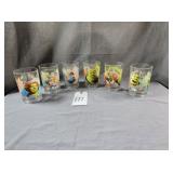 2007 McDonalds Shrek the Third Collector Glasses