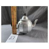 1950s Royal Pure Aluminum Colonial Pattern Teapot