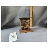 Copper & Tin Music Box 'Saloon Piano Player'