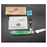 Case XX Knife 1998 Hobo Trapper 6254 Peacock Appal