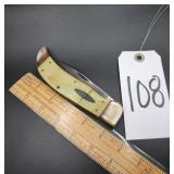 Case Knife, Crack handle, Vintage