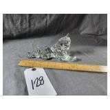 Vintage Glass Boxer Dog Figurine by Kenneth Haley