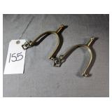 OLD US Military Spurs marked  U.S. - W.L.