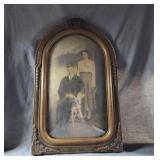 Vintage Wood Picture Frame 15' L x 24'T