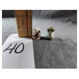 Vintage Porcelain Thimbles 1'T