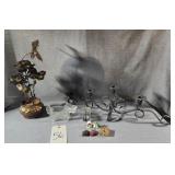Wroght Iron Candle Holder, Scottish Terrier Mug &