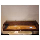 Bowed Glass Front Display Case