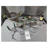 VTG KItchen Utensils, Mesh Strainer & Nut Grinder