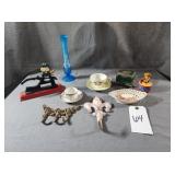 Cast Iron Soldier Nutcracker & Wall Hangings &