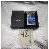 2021 Sealed Ford Blue Flame Zippo Lighter
