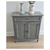 Accent Table in Gray 22'H x 24' W x 11:D