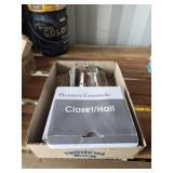 Box of Closet/ Hall Hinges, Oil Rubbed Phitower